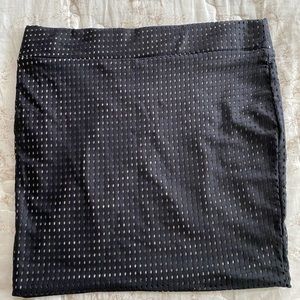 Acacia mesh mini skirt M on black